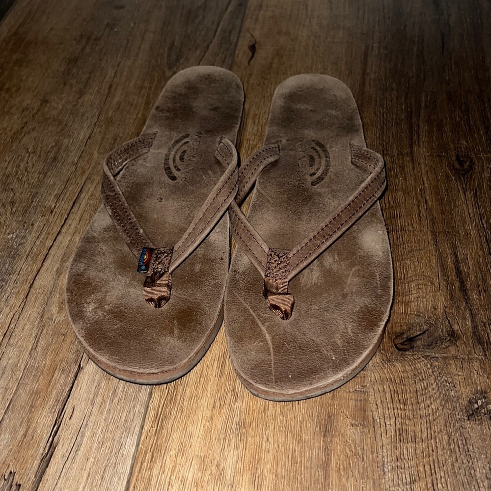 Rainbow Flip flops
